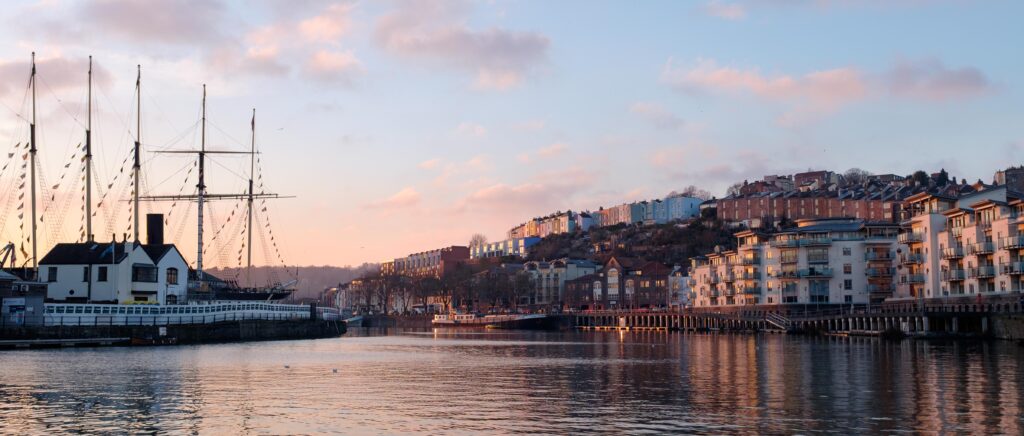 Sunset, Bristol Harbourside