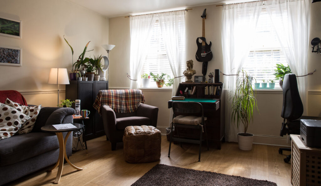Peaceful living room